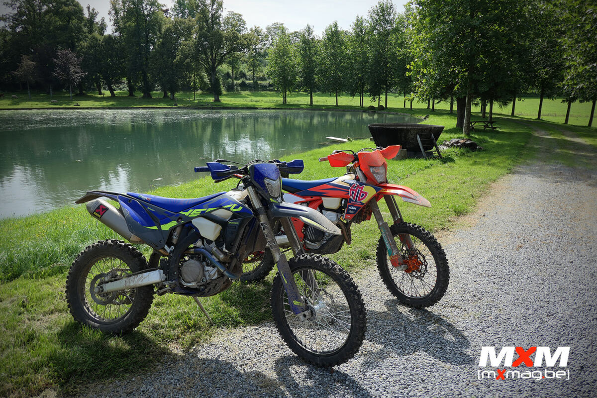 Face-à-face KTM EXC-F Six Days et Sherco SEF-R Factory, essai MotocrossMag