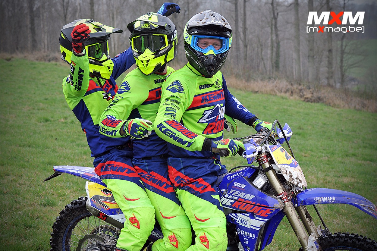 Le Team Yamaha Zone Rouge en action, saison 2019
